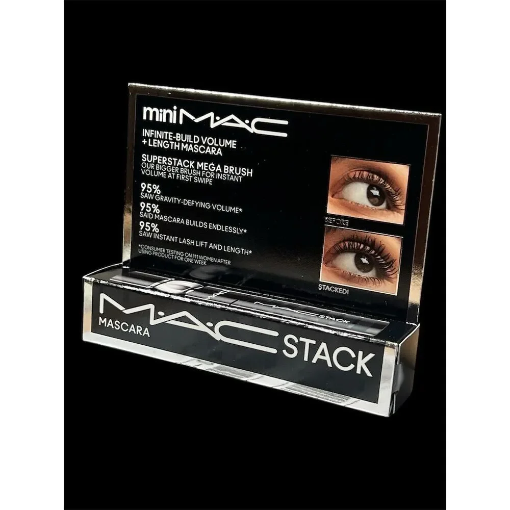 MAC Stack Mascara Travel Size Volumizing Infinite Build​